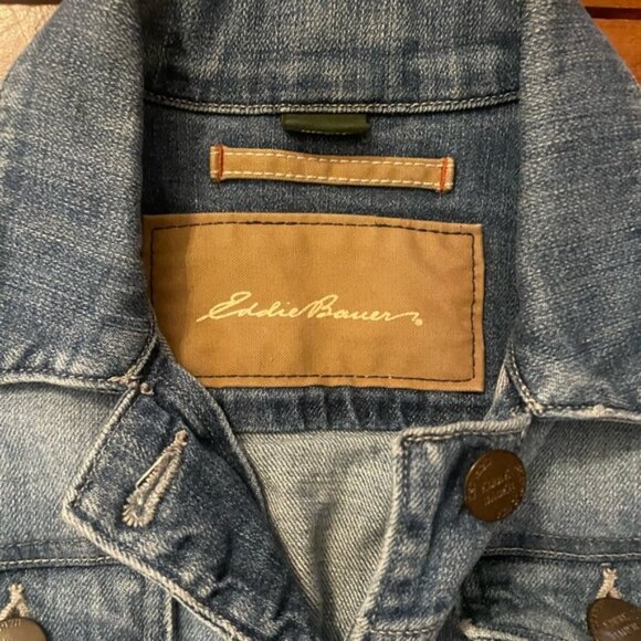 Eddie Bauer Denim Jean Jacket Women’s XS - Picture 7 of 10